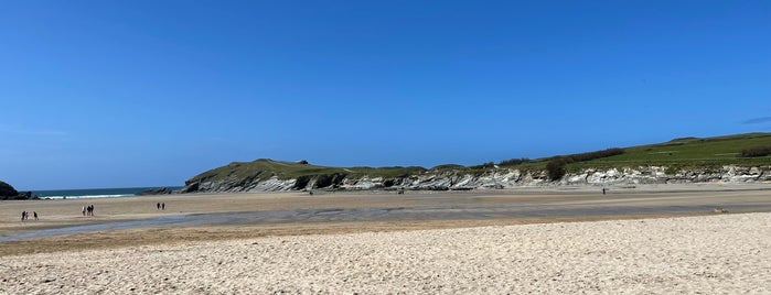 Porth Beach is one of Cornwall.