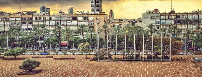 Rabin Square is one of Tel Aviv for Masha.