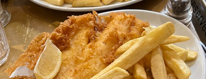 Fishers Fish And Chips is one of London 2017.