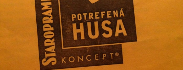 Potrefená husa is one of praha.