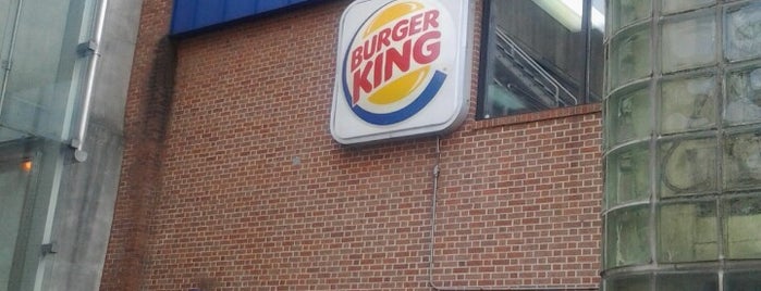 Burger King is one of Orte, die Tracey gefallen.