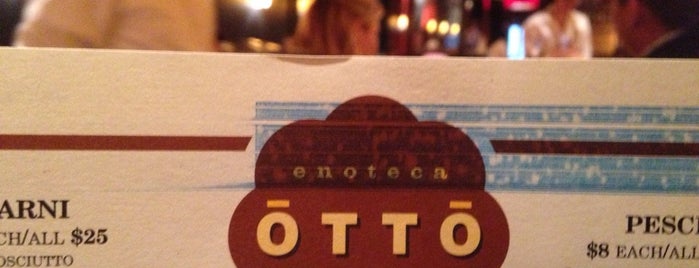 Otto Enoteca Pizzeria is one of Staycation Weekend NYC.