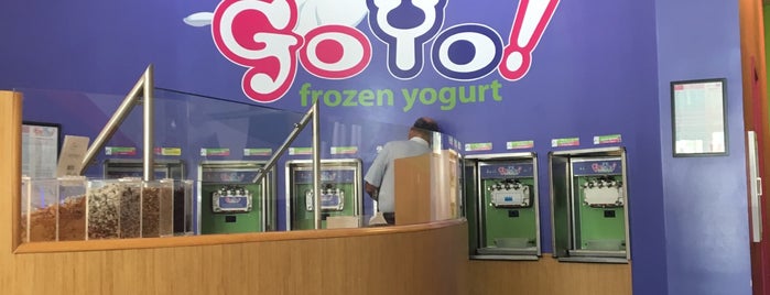 Go Yo! Frozen Yogurt is one of My Local Places....