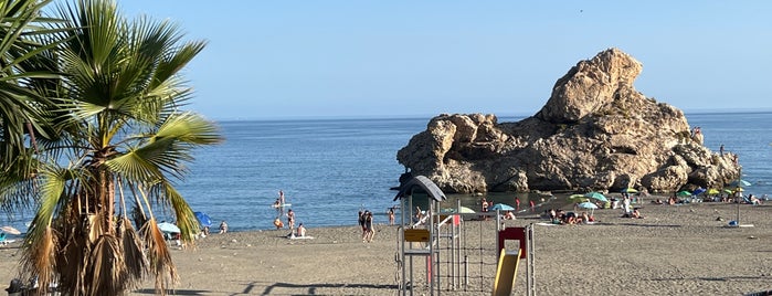 Playa Peñón del Cuervo is one of Malaga.