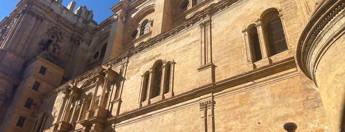 Malaga Cathedral is one of Malaga cn.