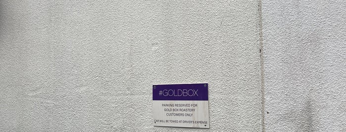 Gold Box Roastery is one of Lieux sauvegardés par Reem.
