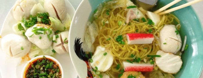 ก.ต. ลูกชิ้นปลา is one of Best Noodle Soups in Phuket.