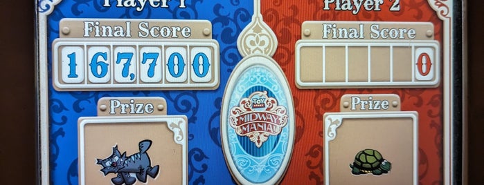 Toy Story Midway Mania! is one of Theme Parks.