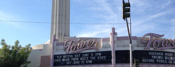 The Tower Theater is one of Lugares favoritos de Kelsey.