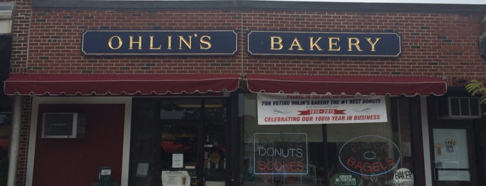 Ohlin's Bakery is one of West of Boston.