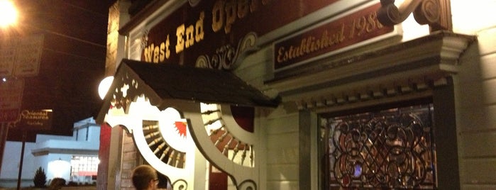 West End Opera House is one of Tempat yang Disukai Emily.