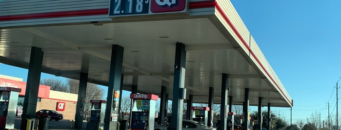 QuikTrip is one of been there.