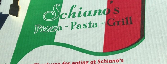 Schiano's Pizza is one of Locais curtidos por Nick.