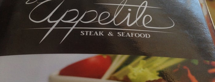 Appetite Steak & SeaFood is one of Comidas.