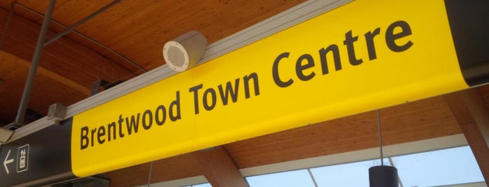 Brentwood Town Centre SkyTrain Station is one of Gespeicherte Orte von Homeless Bill.