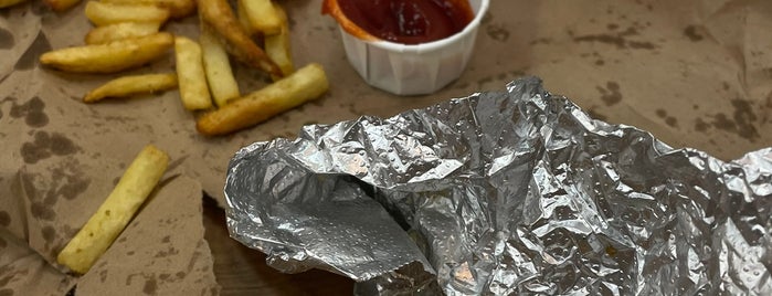 Five Guys is one of Ana.