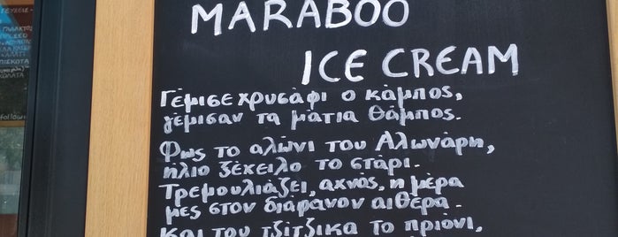 Maraboo Ice Cream is one of Lugares favoritos de Nikoletta.