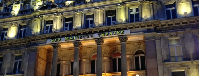 His Majesty's Theatre is one of London's Best Performing Arts - 2013.