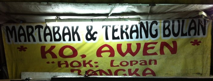 Martabak & Terang Bulan Awen is one of Remy Irwan'ın Beğendiği Mekanlar.