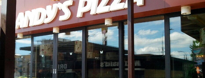 Andy's Pizza is one of สถานที่ที่ Аlex ถูกใจ.