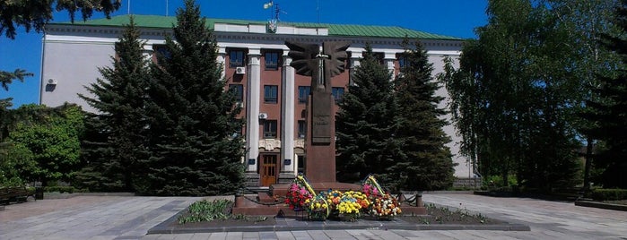 Майдан Магдебурзького права is one of Памятники достопримечательности в Ровно.