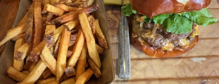 The Field Burger & Tap is one of Date night.
