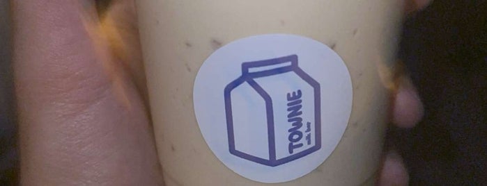 Townie Milkbar is one of suggestions for when we don’t know where to go.