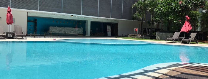 Alberca Hotel Emporio is one of Tempat yang Disukai Xol.