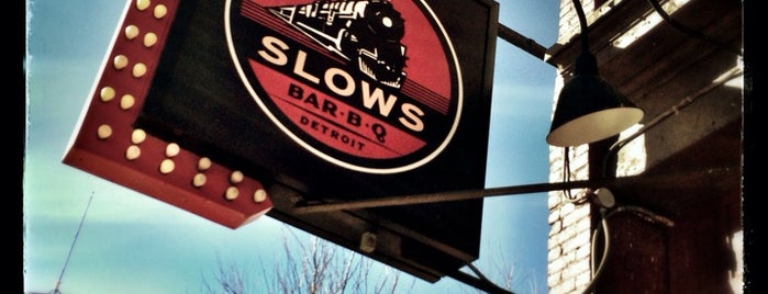 Slows Bar-B-Q is one of Detroit.