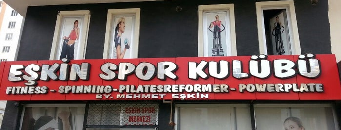 Eskin Spor Salonu is one of สถานที่ที่บันทึกไว้ของ Ahmet.