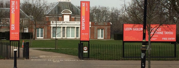 Serpentine Gallery is one of London, United Kingdom.