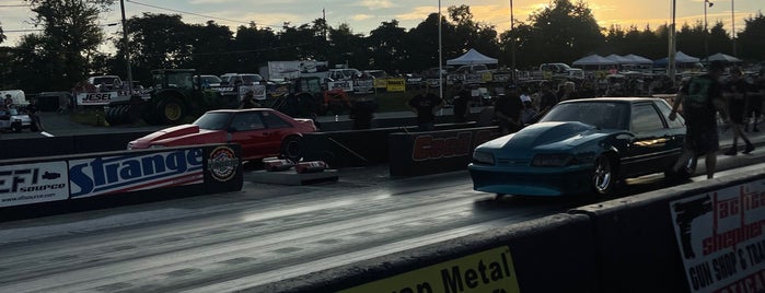Cecil County Dragway is one of favorite places.