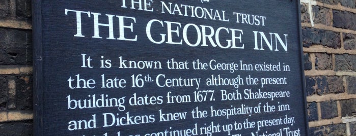The George Inn is one of Rosie'nin Beğendiği Mekanlar.