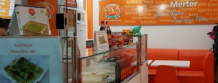 cesa çiğ köfte yeniköy is one of Lieux qui ont plu à NAZAR👍.