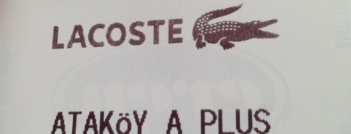 Atakoy Plus Lacoste is one of Orte, die Ercan gefallen.