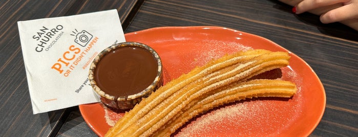 Chocolateria San Churro is one of stuff to do to keep moving.