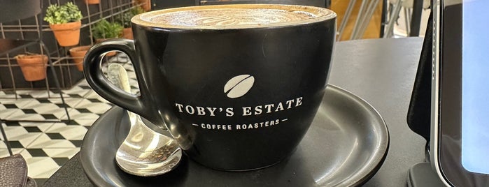 Toby’s Estate is one of They use Bonsoy here.