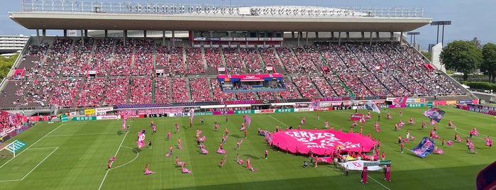 YODOKO Sakura Stadium is one of Soccer　Stadium.