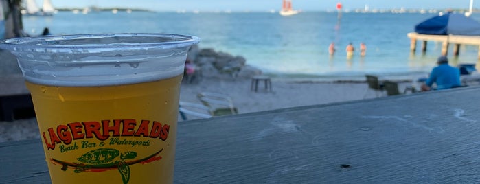 Lagerheads Beach Bar is one of The 15 Best Places for Ceviche in Key West.