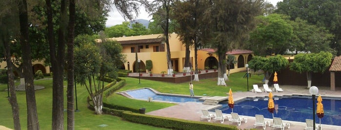 Casa Cantarranas Hotel Puebla is one of Tempat yang Disukai Aquiles.