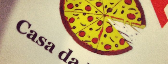 Casa da Pizza is one of Locais curtidos por Samuel.