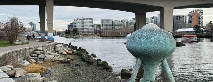 The Time Top is one of Vancouver Public Art.