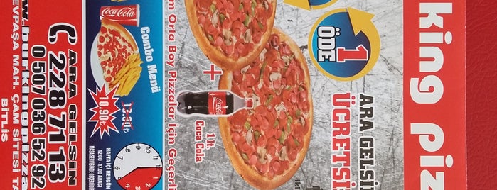 Bur King Pizza is one of Locais curtidos por Derin.