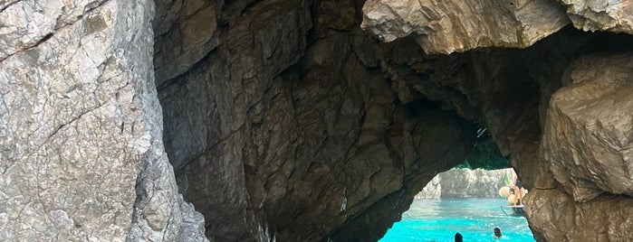 Grotta Bianca is one of Amalfi coast.