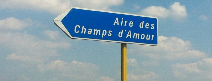 Aire des Champs d'Amour is one of Lugares favoritos de Jerome.