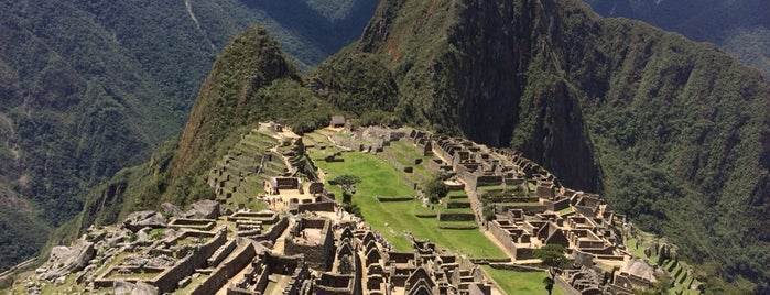 Machu Picchu is one of Dream Destinations.