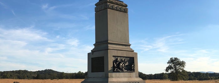 Gettysburg Story Auto Tour Stop 12 - Pennsylvania Monument is one of Tempat yang Disukai Mike.