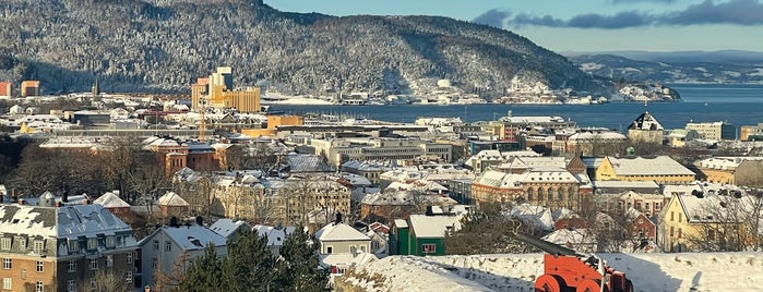 Kristiansten festning is one of Trondheim.