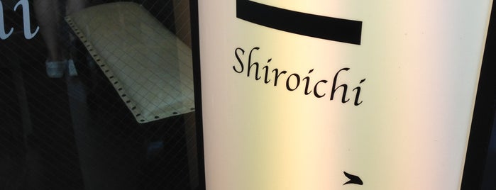 Shiroichi is one of TOKYO - shibuya.