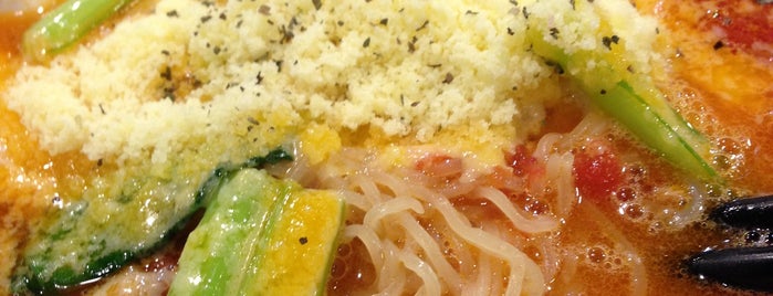 太陽のトマト麺 is one of Akebonobashi-Ichigaya-Yotsuya for Lunchtime.